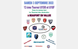 Tournoi Régional U15M/U18F 🔴🔵