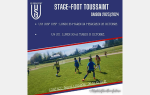 STAGE FOOT TOUSSAINT 2023